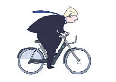 Cycle hire animation - Boris Johnson